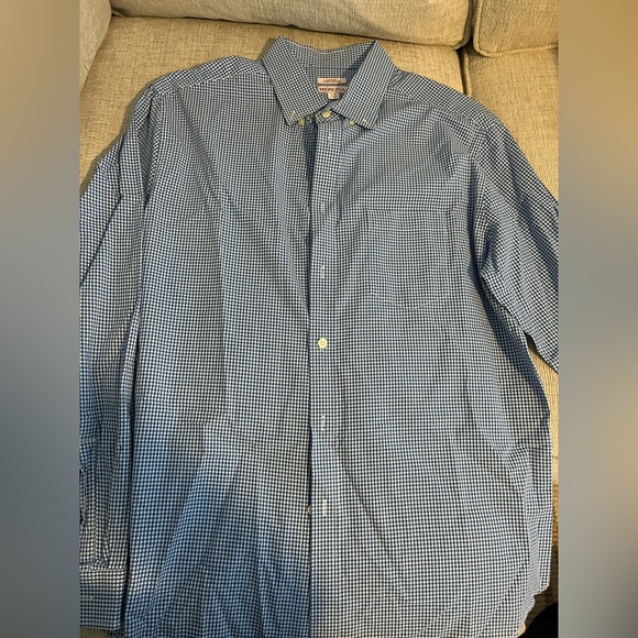 Men’s long sleeve button up shirt - size large - Merona brand - Picture 1 of 3